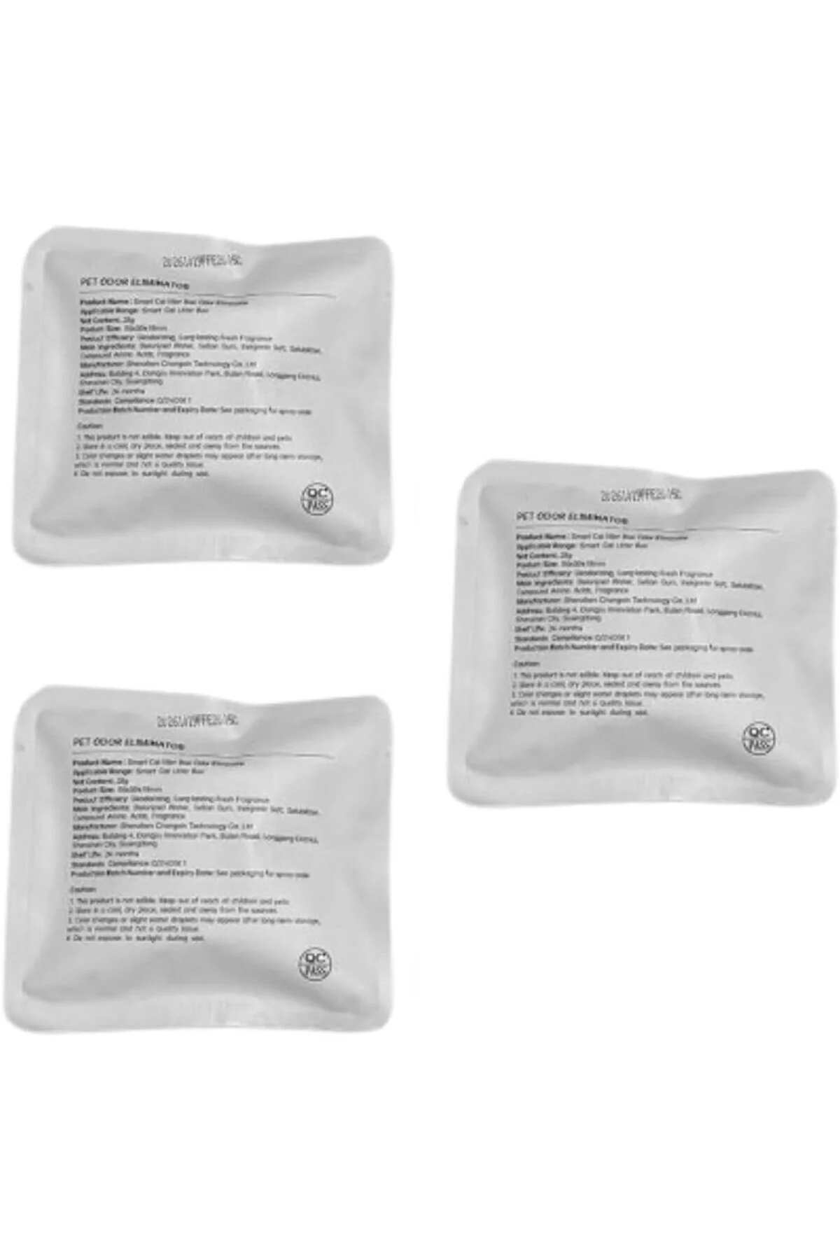 CB001/CB002 Akıllı Kedi Tuvaletleri Için Deojel Çöp Haznesi Koku 