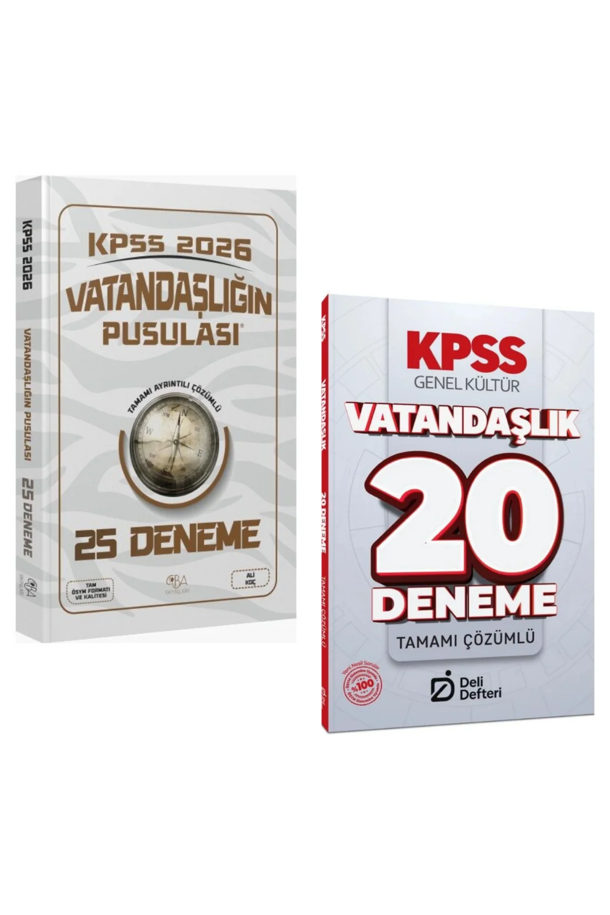 CBA 2026 KPSS Vatandaşlık Vatandaşlığın Pusulası 25 Deneme & KPSS