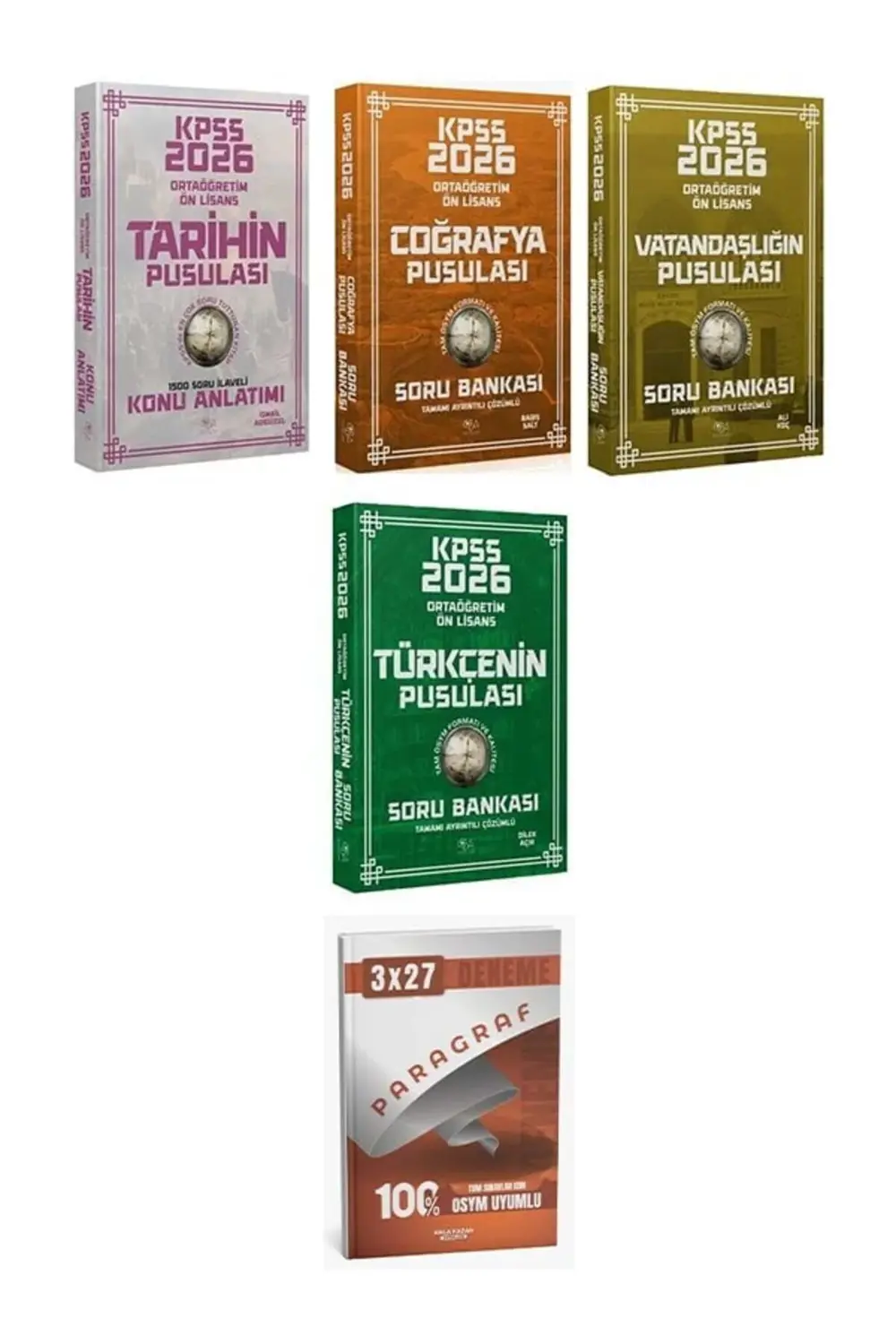 CBA + Anla Kazan 2026 KPSS Lise Ortaöğretim Ön Lisans Tarih + Coğ