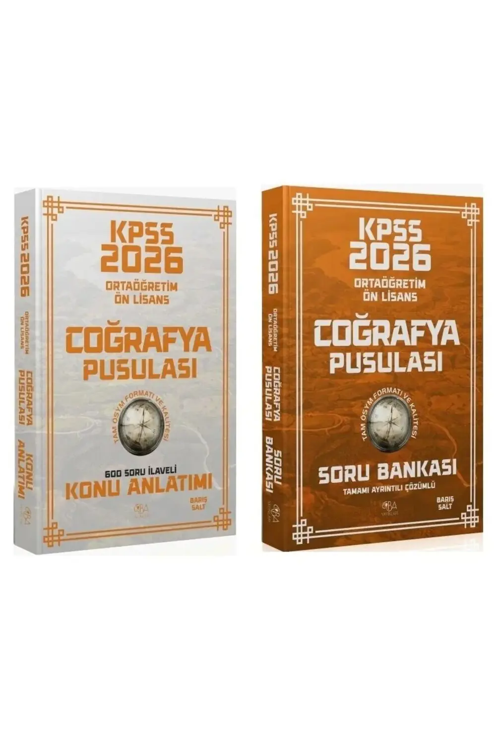 CBA Yayınları 2026 KPSS Lise Ortaöğretim Ön Lisans Coğrafya Pusul