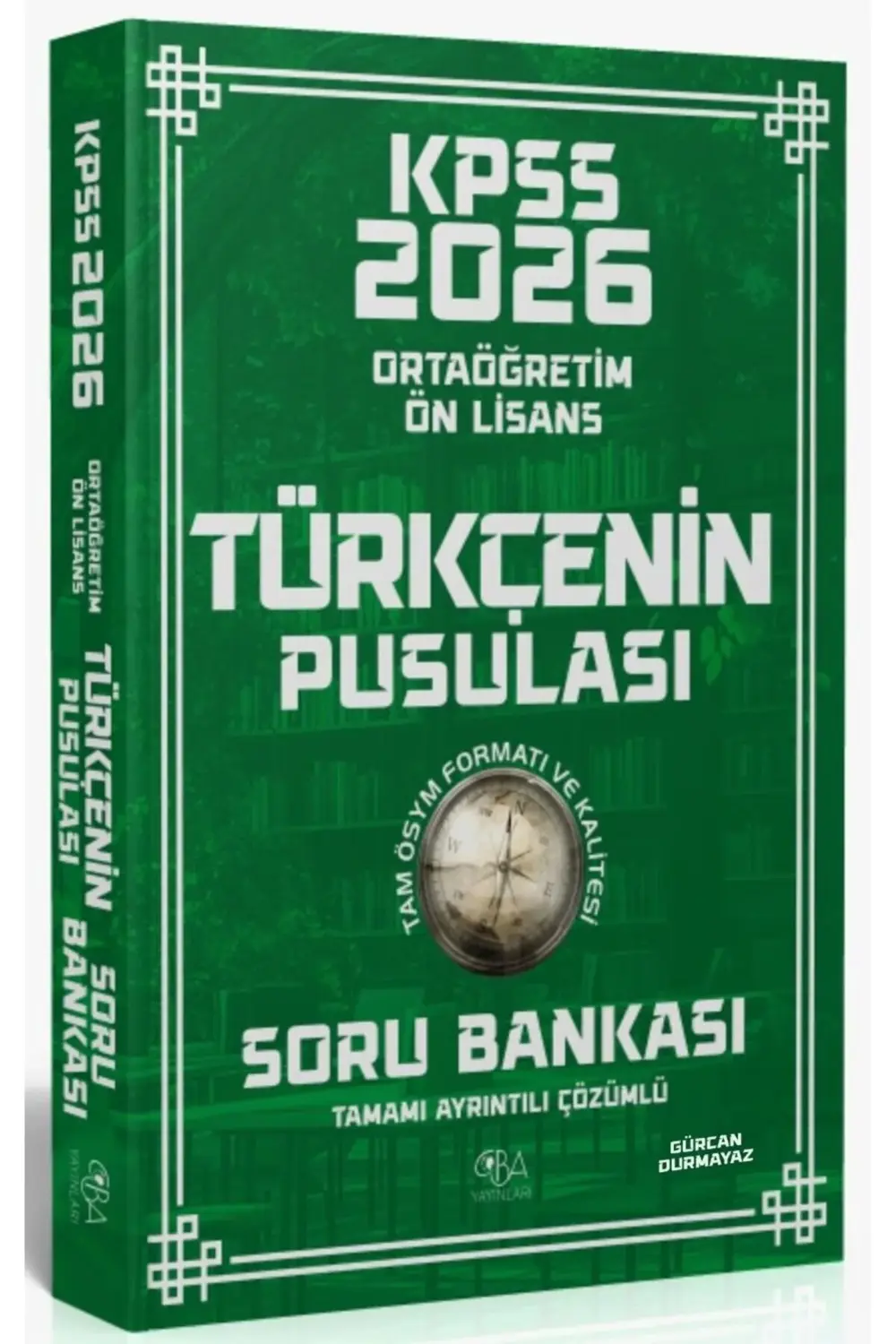CBA Yayınları 2026 KPSS Lise Ortaöğretim Ön Lisans Türkçenin Pusu