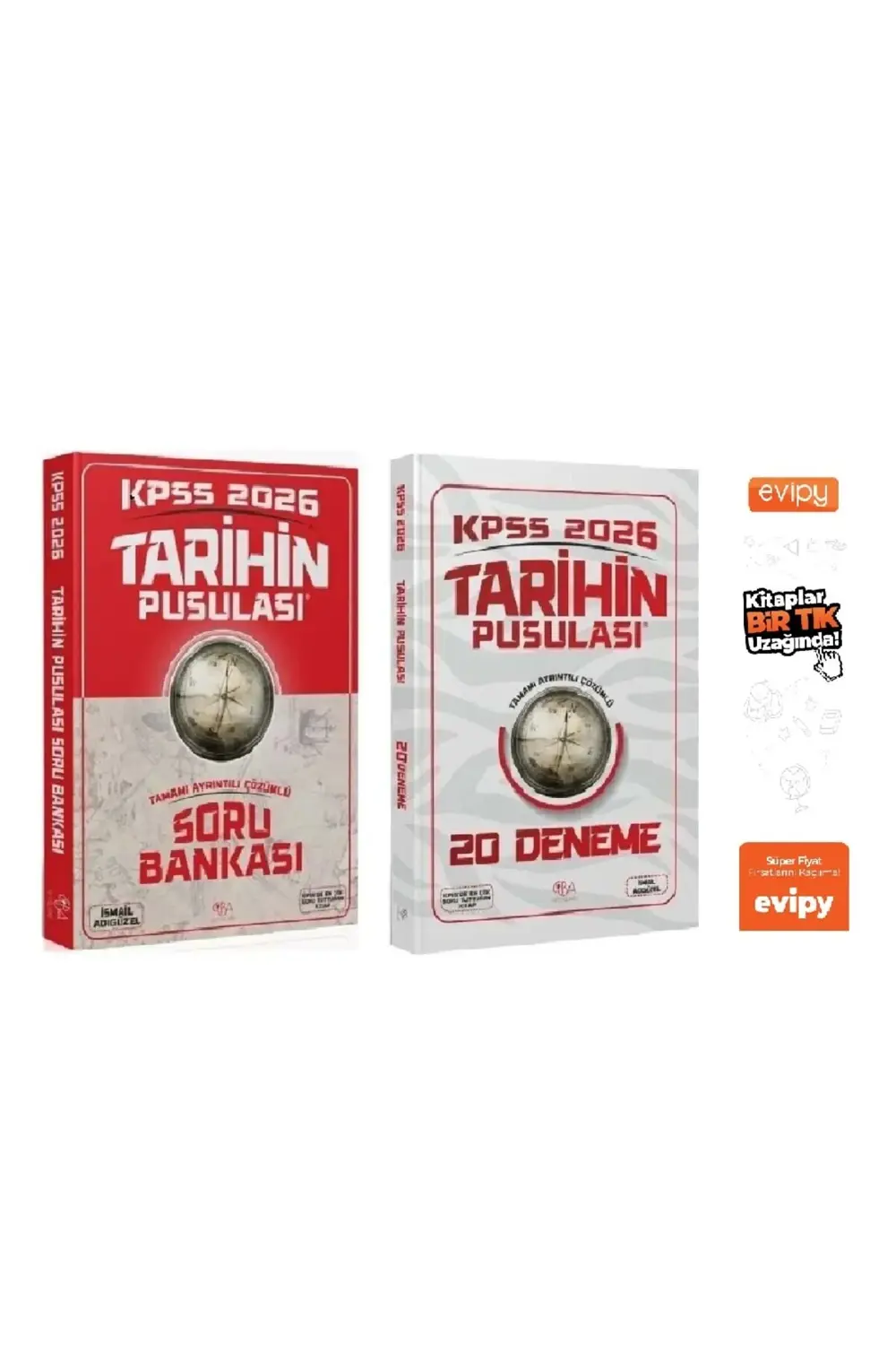 CBA Yayınları 2026 KPSS Tarihin Pusulası Soru Bankası + 20 Deneme