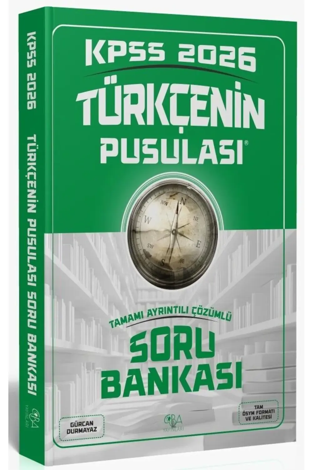 CBA Yayınları 2026 KPSS Türkçenin Pusulası Soru Bankası Çözümlü -