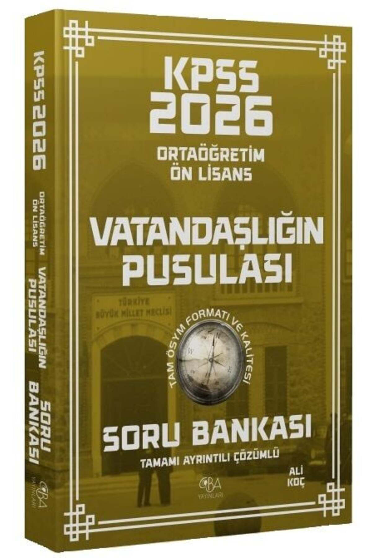 Cba Akademi Cba Yayınları 2026 Kpss Lise Ortaöğretim Ön Lisans Vatandaşlık Va