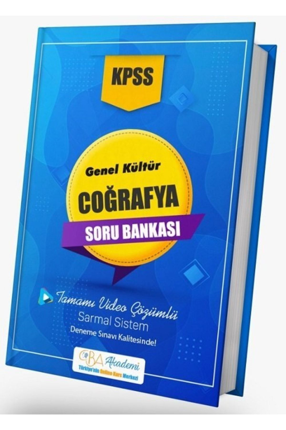 Cba Akademi Cba Yayınları Kpss Coğrafya Soru Bankası Video Çözümlü Cba Yayınl