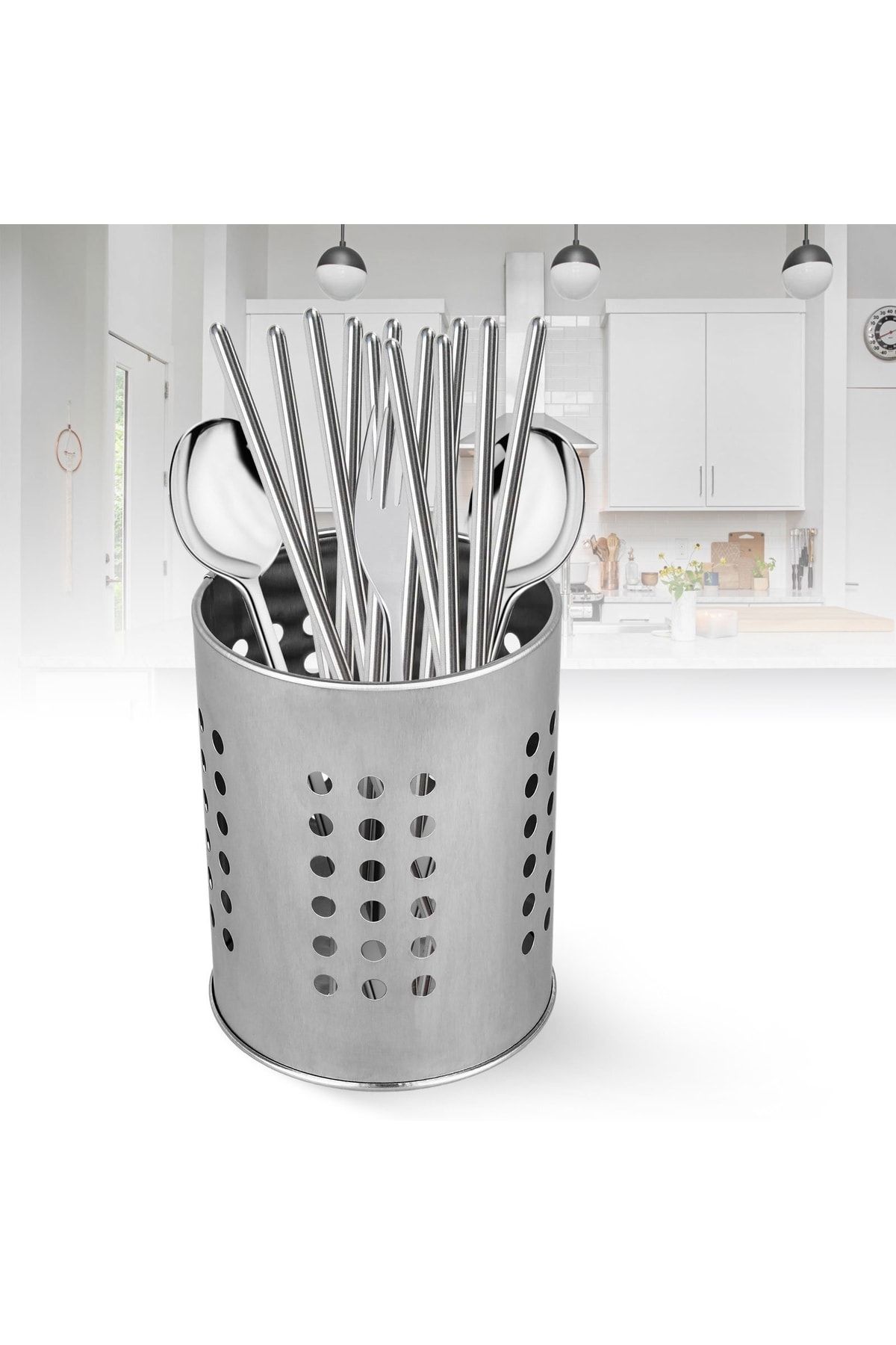 Homecare C.Beneventi Paslanmaz Çelik Mutfak Gereçleri Organizer 716543
