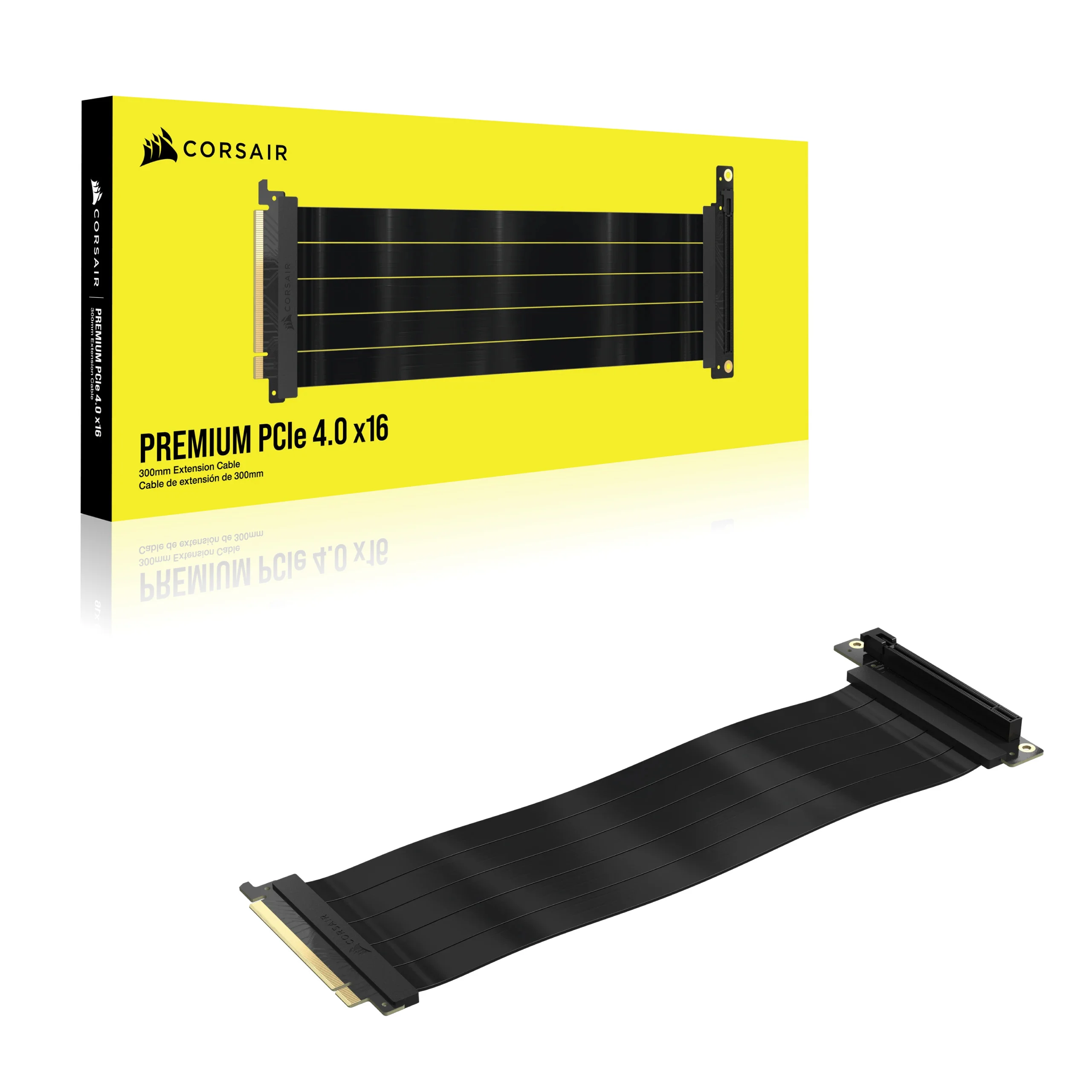 - CC-9310001-WW -  Premium PCIe 4.0 x16 Genişleme Kablo 300mm