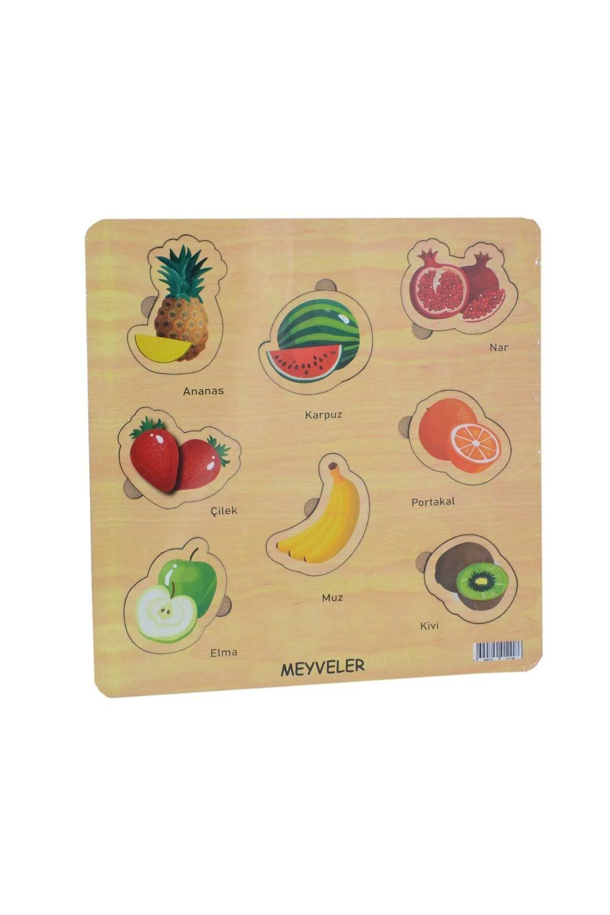 Cc Oyuncak, Memo 32X32 Eğitici Şekiller- 6 Assorti