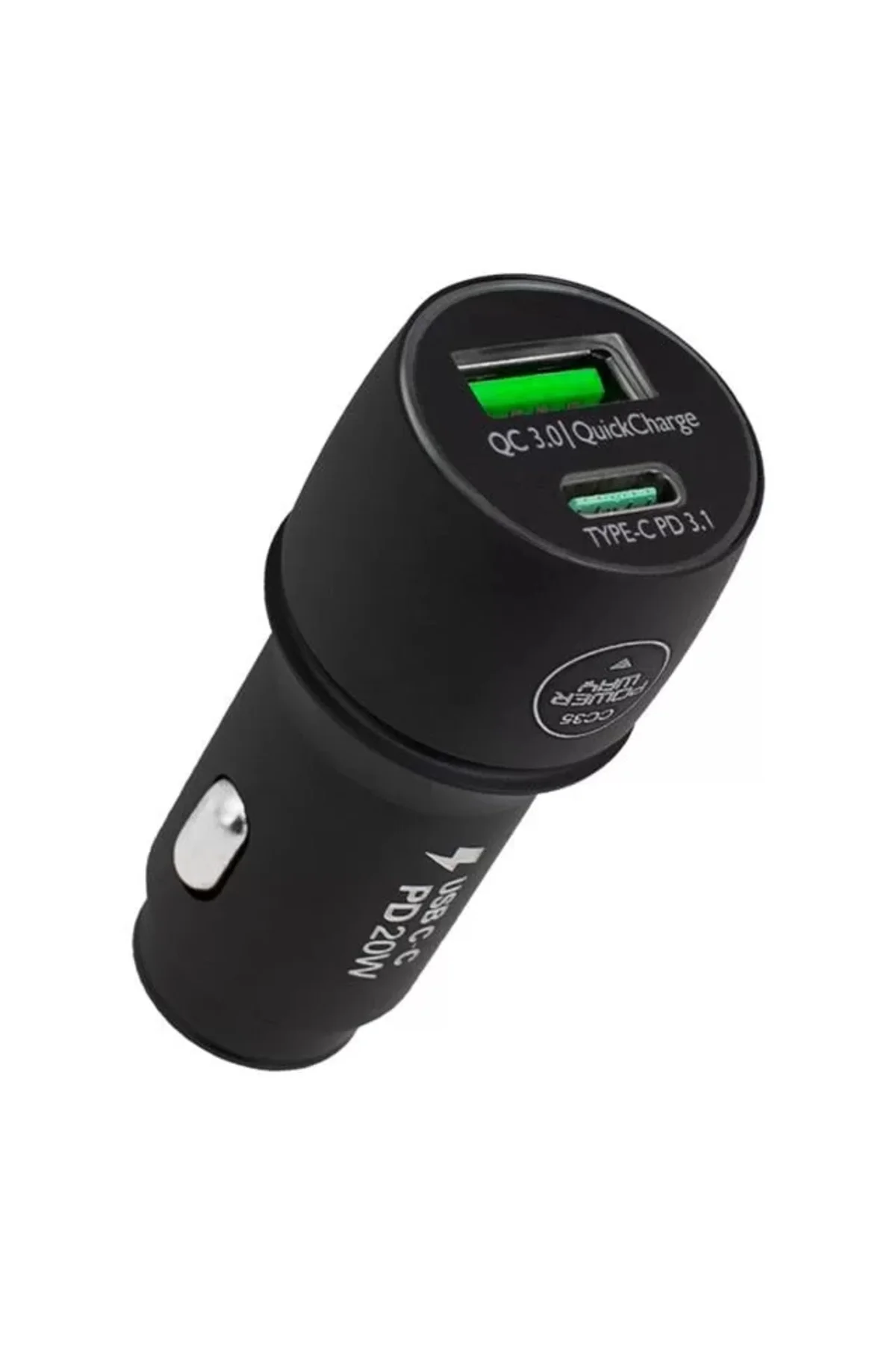 Cc35 Yeni Nesil Usb-C (Iphone To Type-C) Araç Şarj Seti (Pd18W)