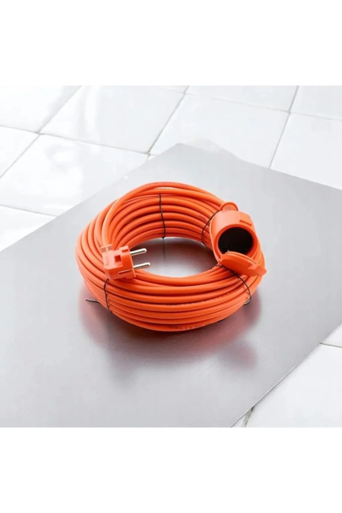 CCA Uzatma Kablosu 20 METRE 3x2.5 mm Tekli Grup Fiş Priz Kapaklı 