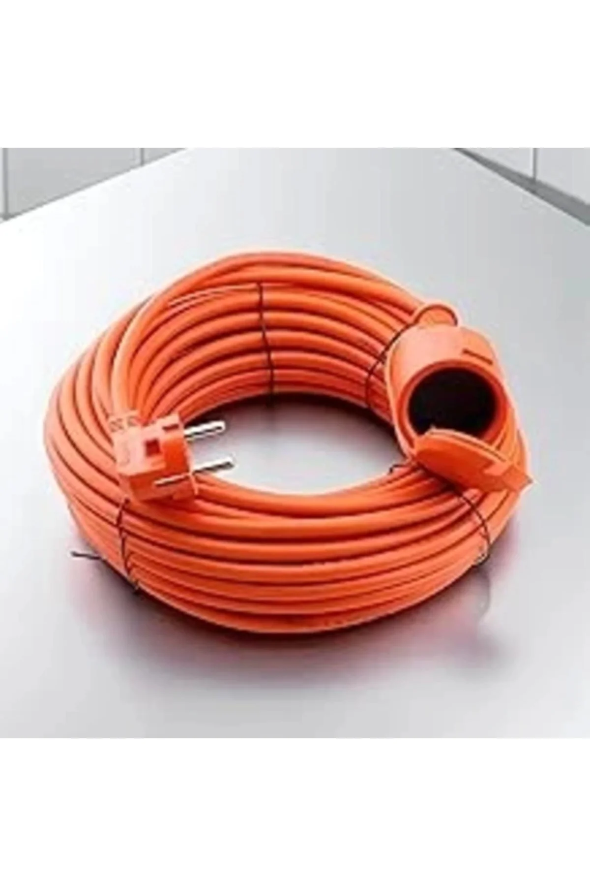 CCA Uzatma Kablosu 20 METRE 3x2.5 mm Tekli Grup Fiş Priz Kapaklı 