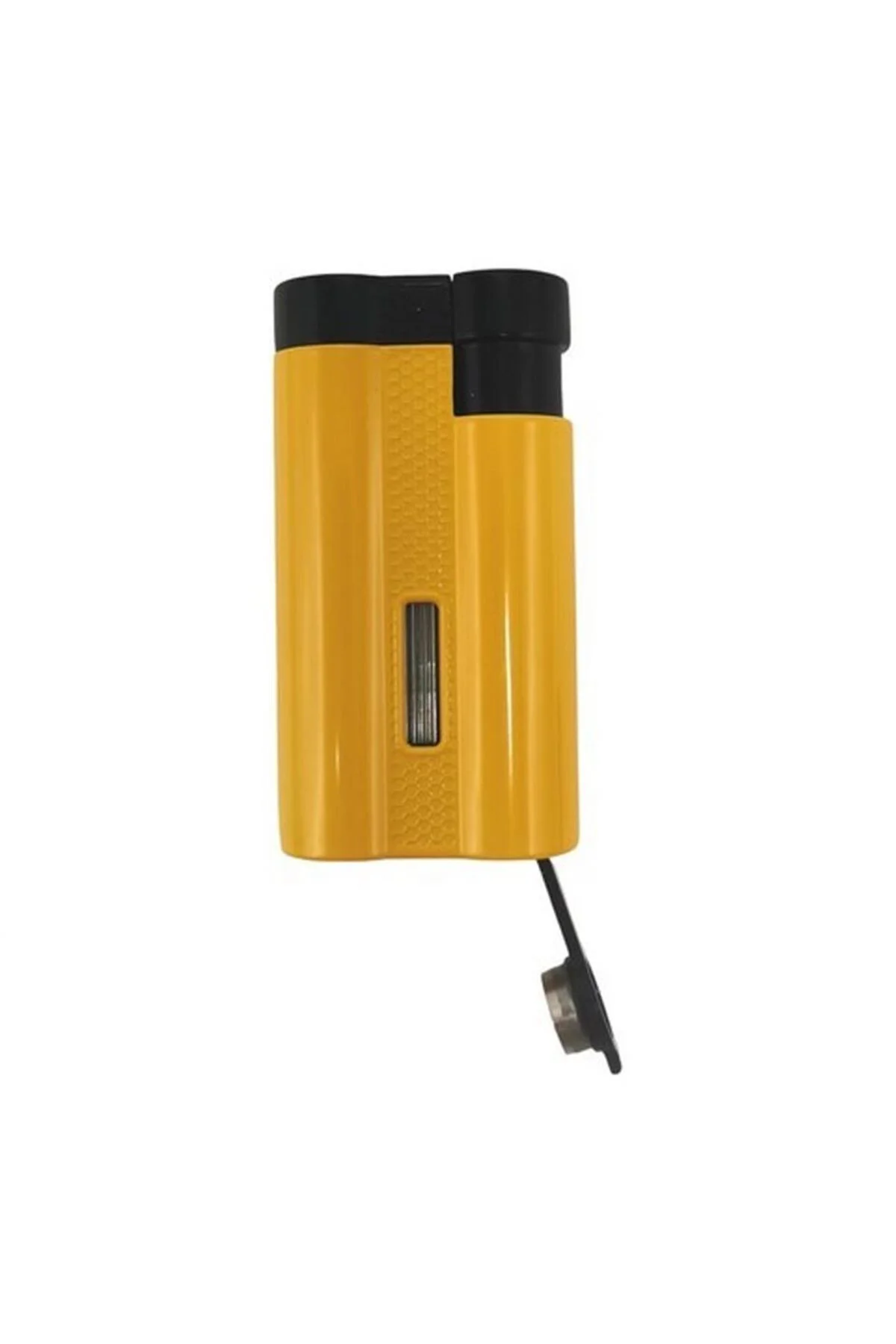 CCM0652 Jet 3 Torch Punchlu Puro Çakmağı Sarı