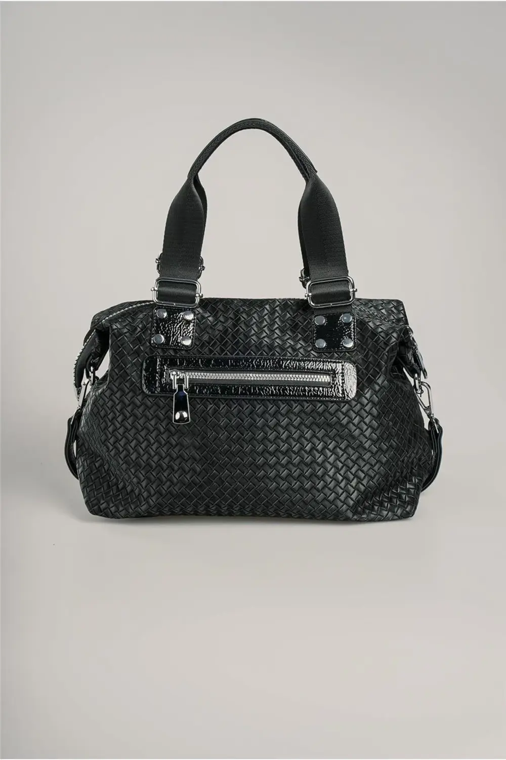 CCS 17371 Lüks Gösterişli Siyah Renk El Kol Çantası