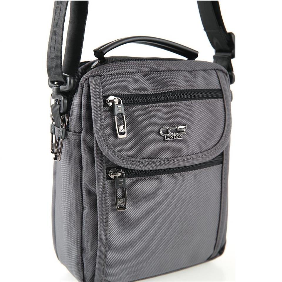 Ççs  31362 Omuz Askılı Postacı Çantası Gri