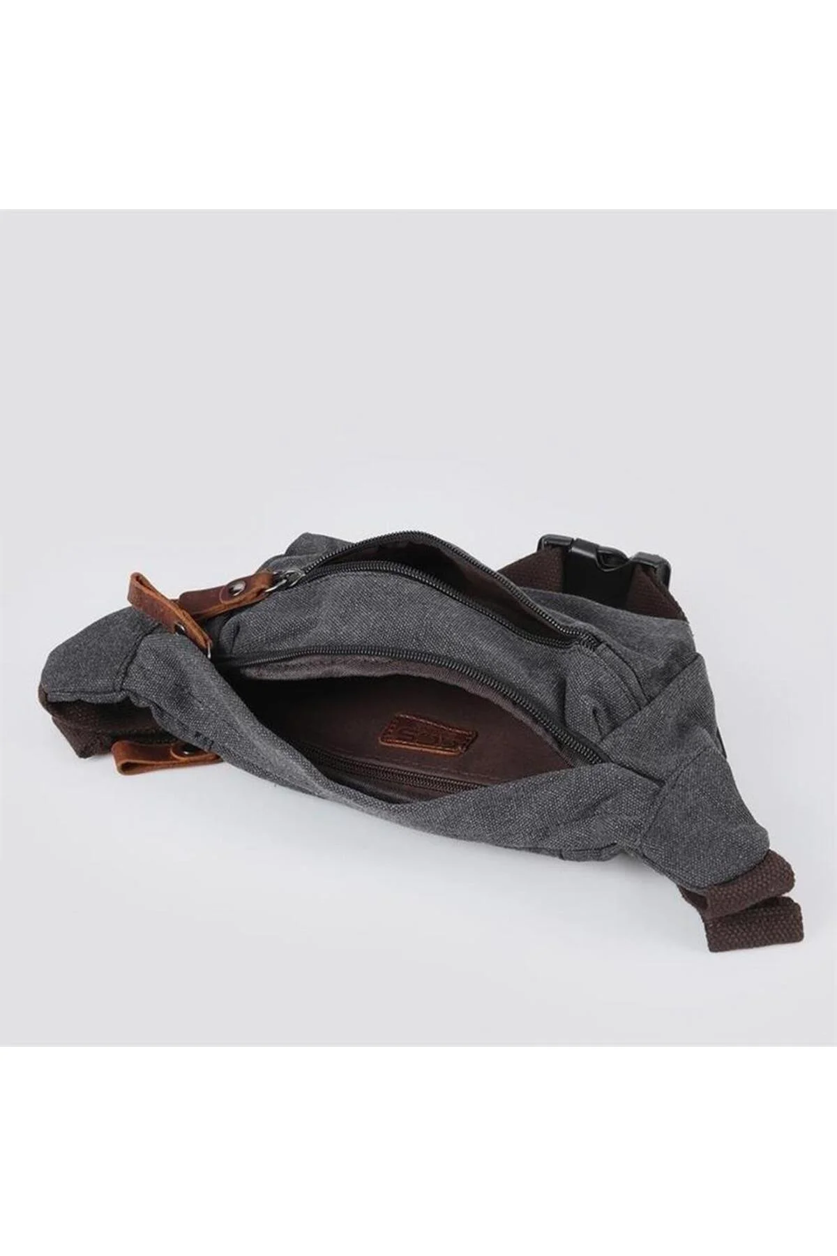 Ççs 31516 Sport Kanvas Bel Çantası Siyah Ççs 31516 Sport Kanvas Bel Çantası Siyah