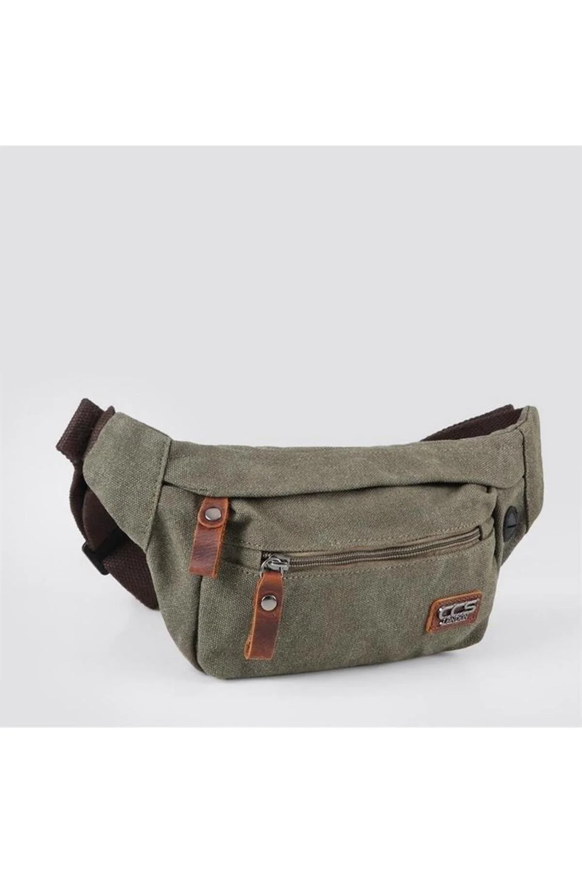 Ççs 31516 Sport Kanvas Bel Çantası Yeşil Ççs 31516 Sport Kanvas Bel Çantası Yeşil