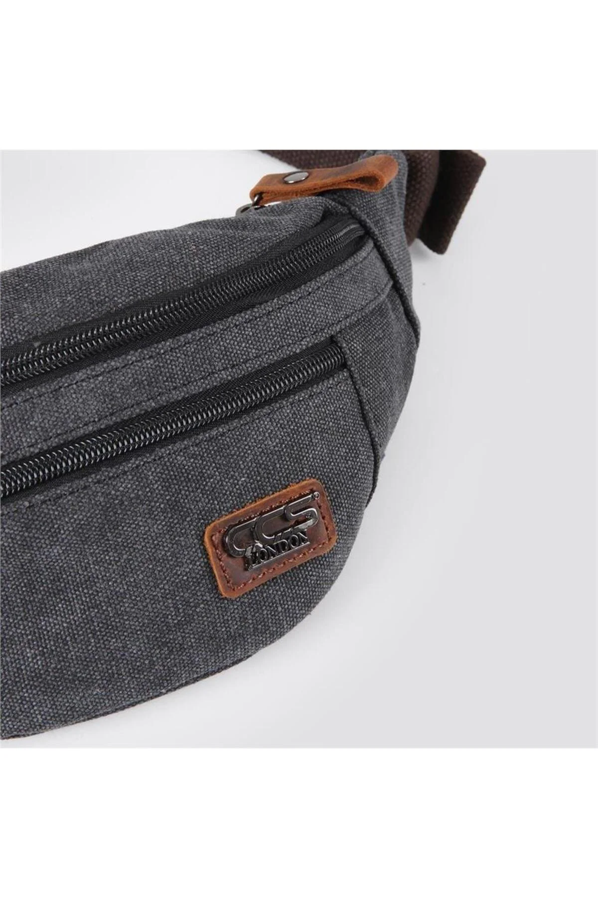 Ççs 31517 Sport Kanvas Bel Çantası Siyah Ççs 31517 Sport Kanvas Bel Çantası Siyah