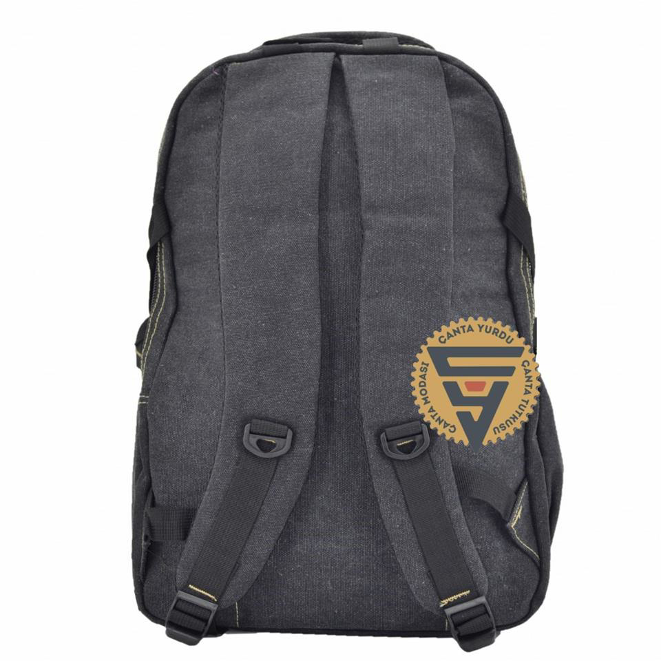 Çanta Yurdu Ççs 51405 Su Geçirmez Kanvas Sırt Çantası Siyah Çanta Yurdu Ççs 51405 Su Geçirmez Kanvas Sırt Çantası Siyah