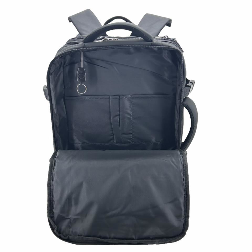 Ççs  51479 Su Geçirmez Laptop Ve Evrak Sırt Çantası Siyah