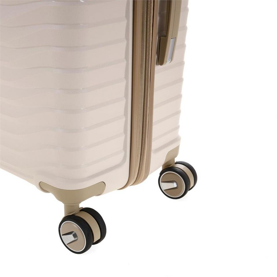 Ççs  5235 Polipropilen Küçük Boy Valiz Beyaz