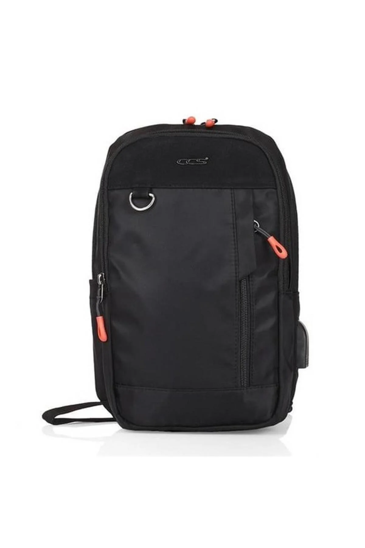 Ççs 71296 Usb Çapraz Omuz Çantası Siyah