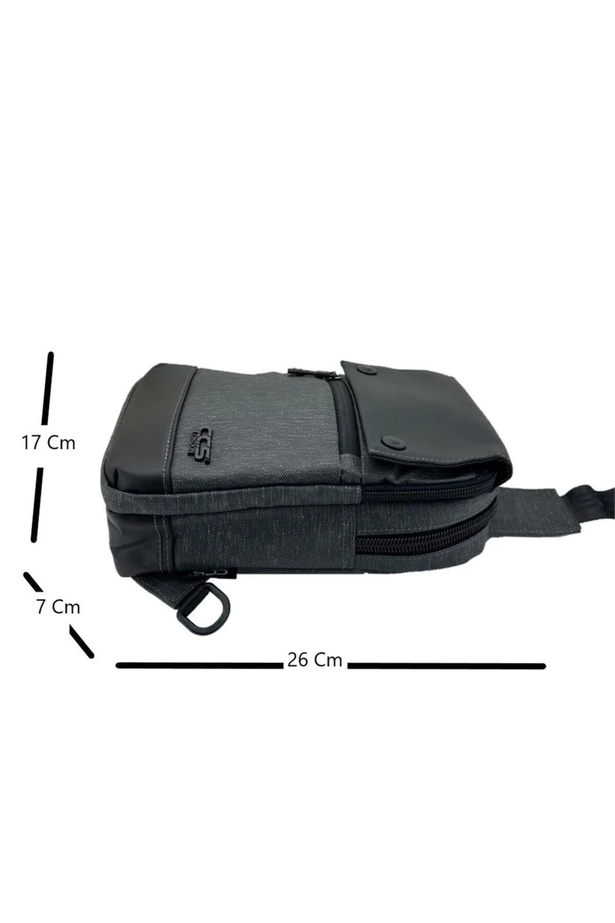 Ccs Bodybag 31161 Çapraz Askılı Çanta Gri