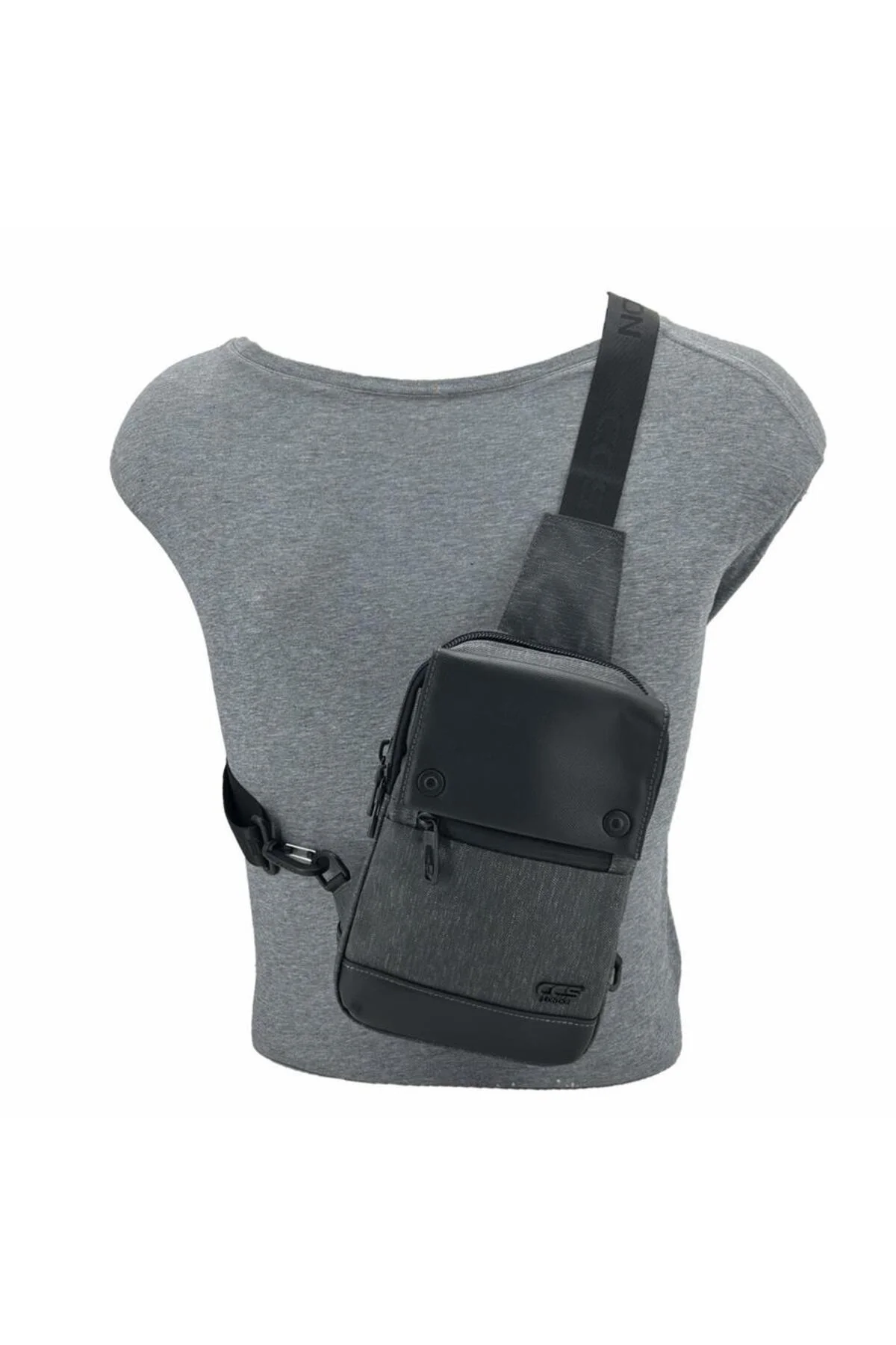 Ccs Bodybag 31161 Çapraz Askılı Çanta Gri
