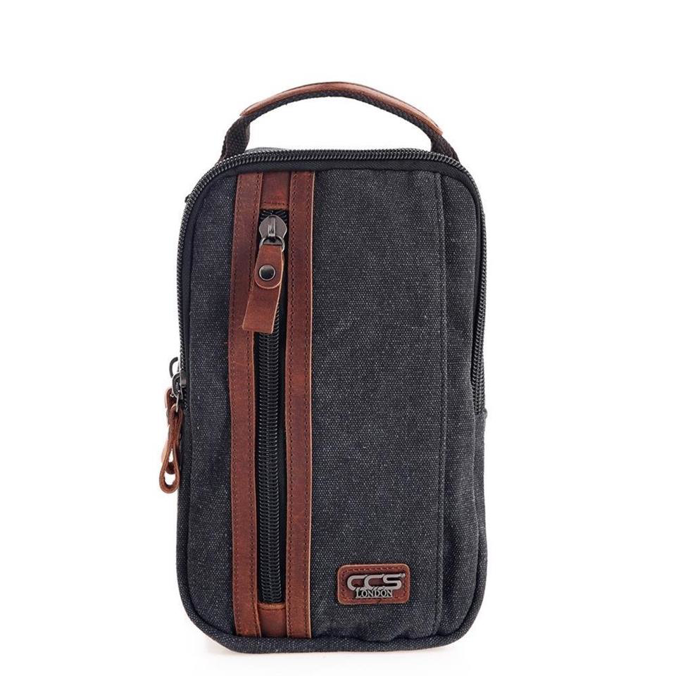 Ççs  London 31468 Kanvas Çapraz Çanta Siyah