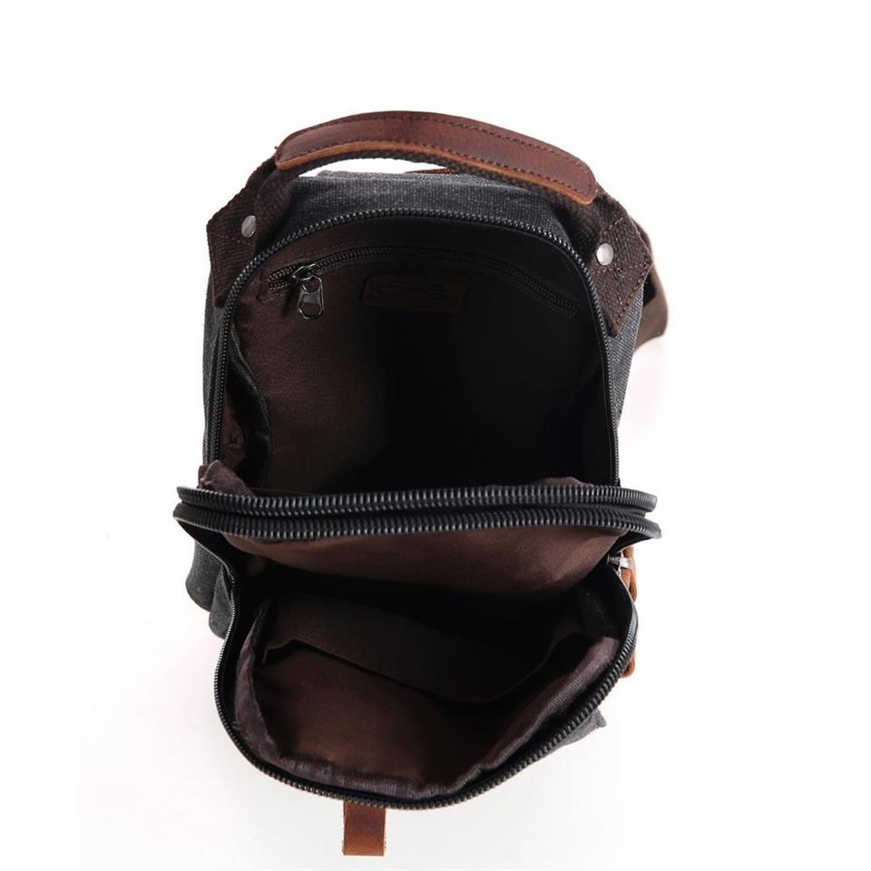 Ççs  London 31468 Kanvas Çapraz Çanta Siyah