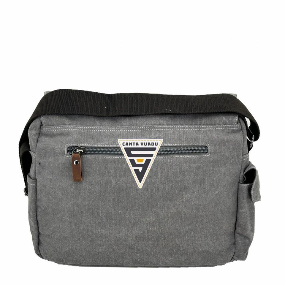 Ççs  London 31466 Omuz Askılı Evrak Çantası Gri