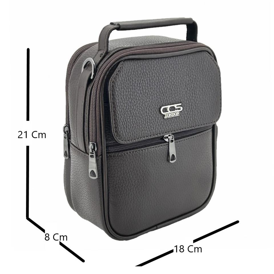 Ççs  London 31496 Vegan Deri El Çantasi Kahve