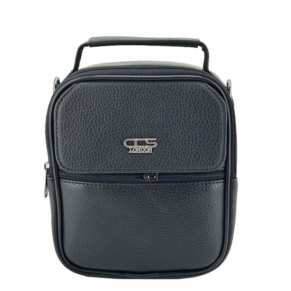 Ççs  London 31496 Vegan Deri El Çantasi Siyah