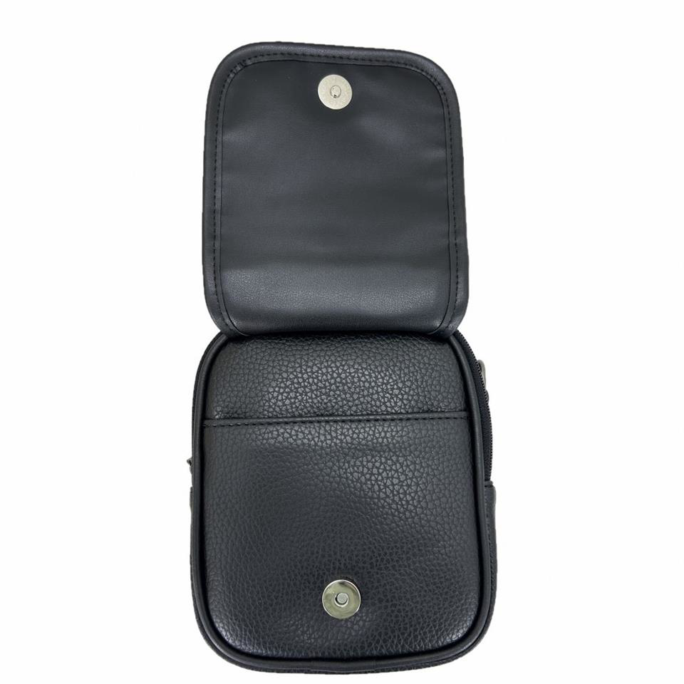 Ççs  London 31500 Vegan Deri Omuz Askılı El Çantası Siyah