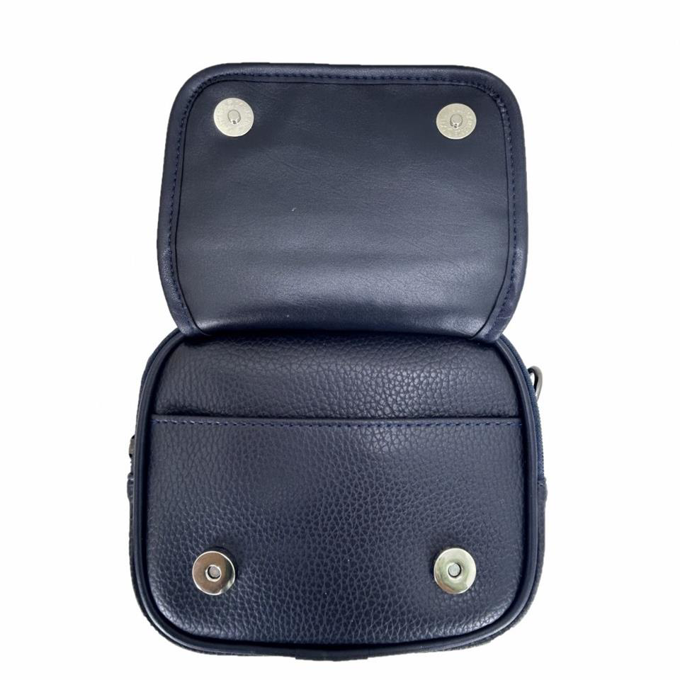 Ççs  London 31501 Vegan Deri Omuz Askılı El Çantası Lacivert