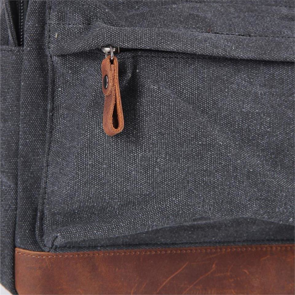 Ççs  London 51568 Kanvas Usb Usb Çıkışlı Sırt Çantası Siyah