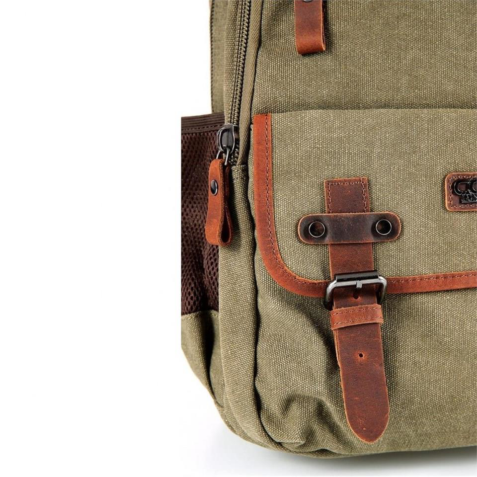 Ççs  London 51567 Kanvas Sırt Çantası Haki