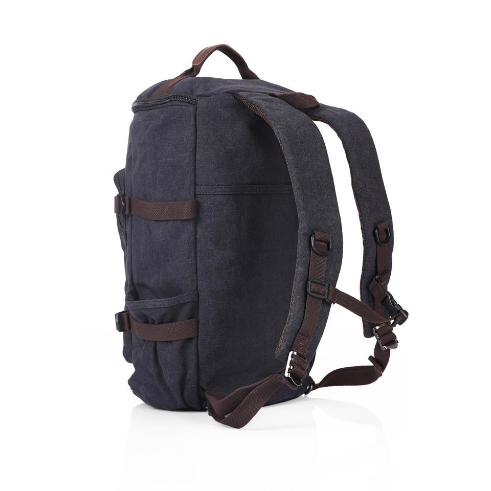 Çanta Yurdu Ççs London 51566 Kanvas Spor Sırt Çantası Siyah