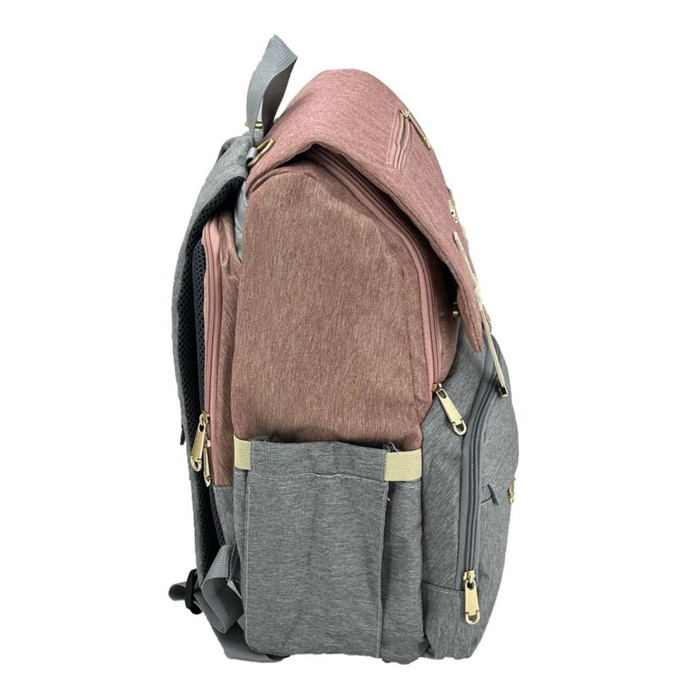 Ççs  London 51768 Anne Bebek Seyahat Sirt Çantasi Pembe