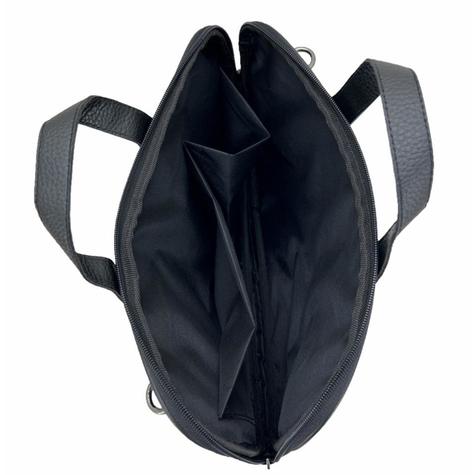 Ççs  London 71454  Vegan Evrak Laptop Çantasi 15 İnç Siyah