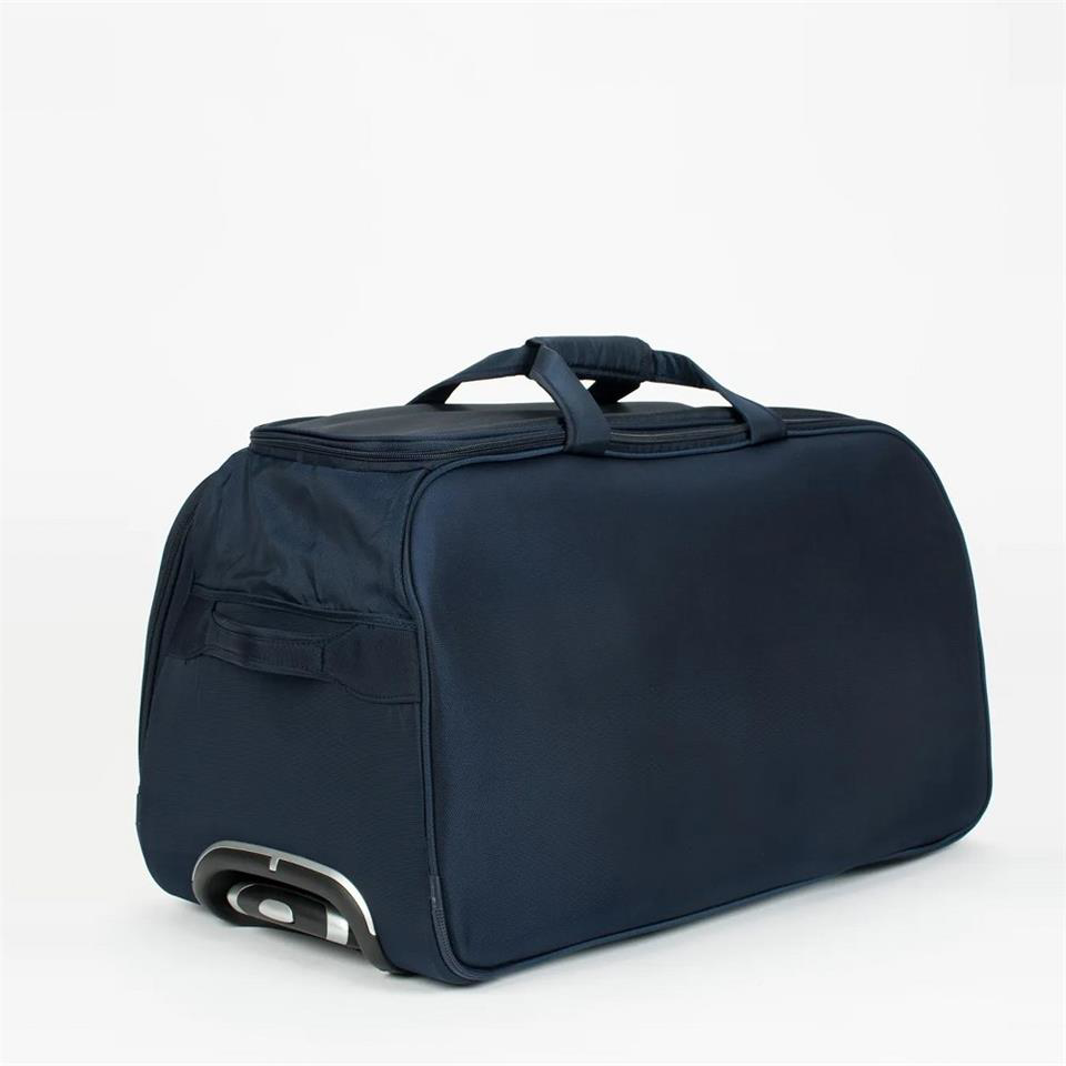 Ççs  London Kabin Boy 00676 Kumaş Valiz El Çantasi Lacivert