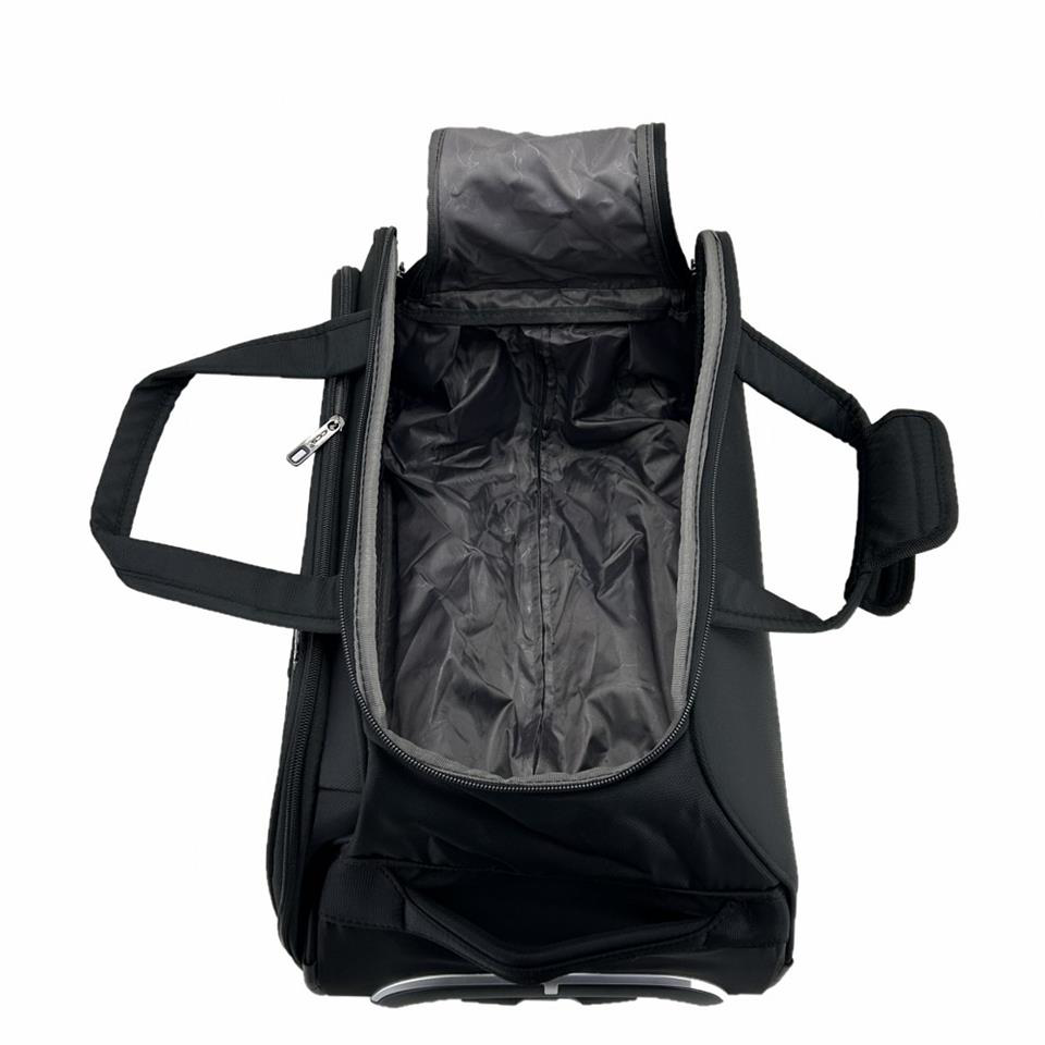 Ççs  London Orta Boy 00676 Kumaş Valiz El Çantasi Siyah