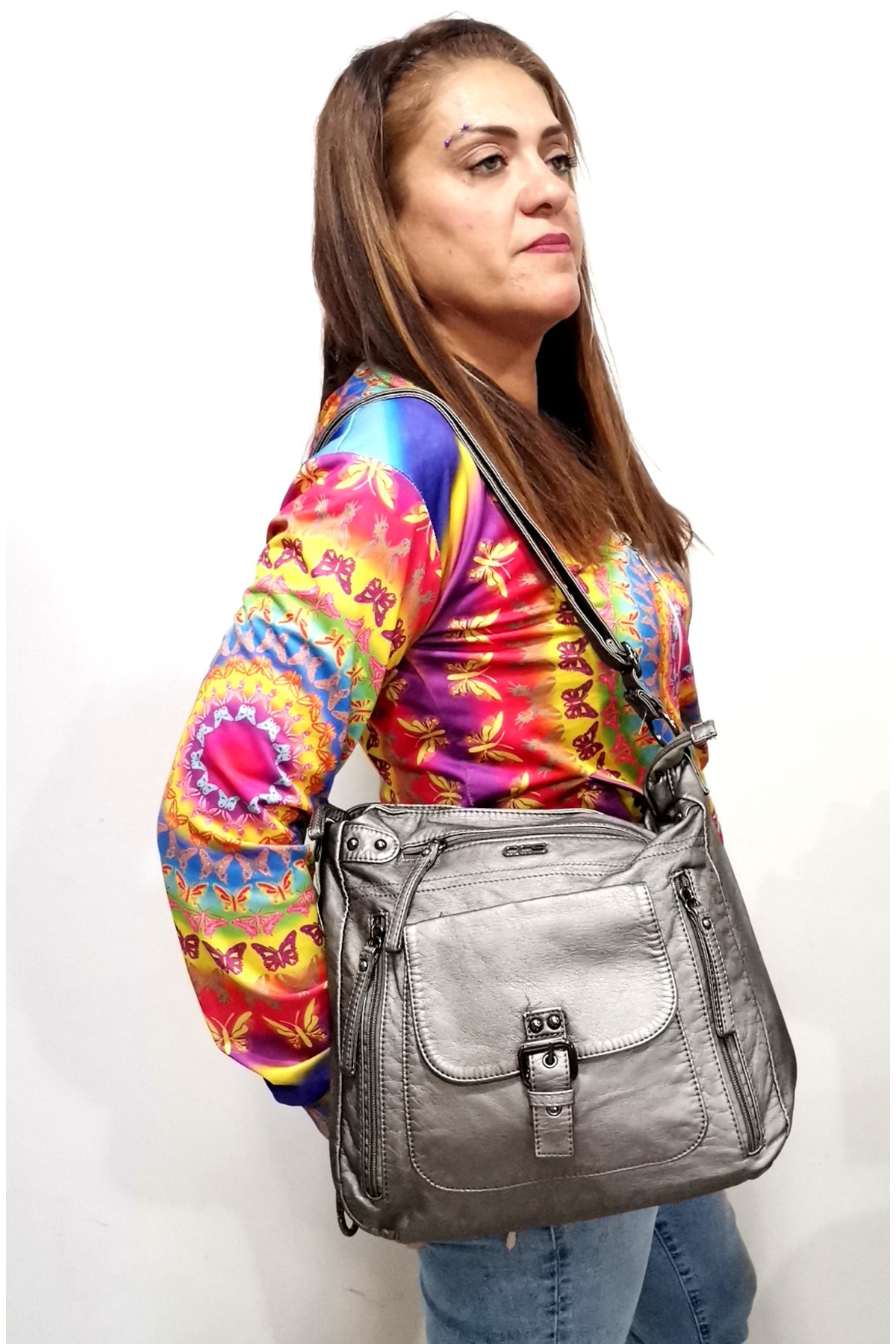 Monalisa Home Ccs Lüks 16501 Silver Omuz Çantasi