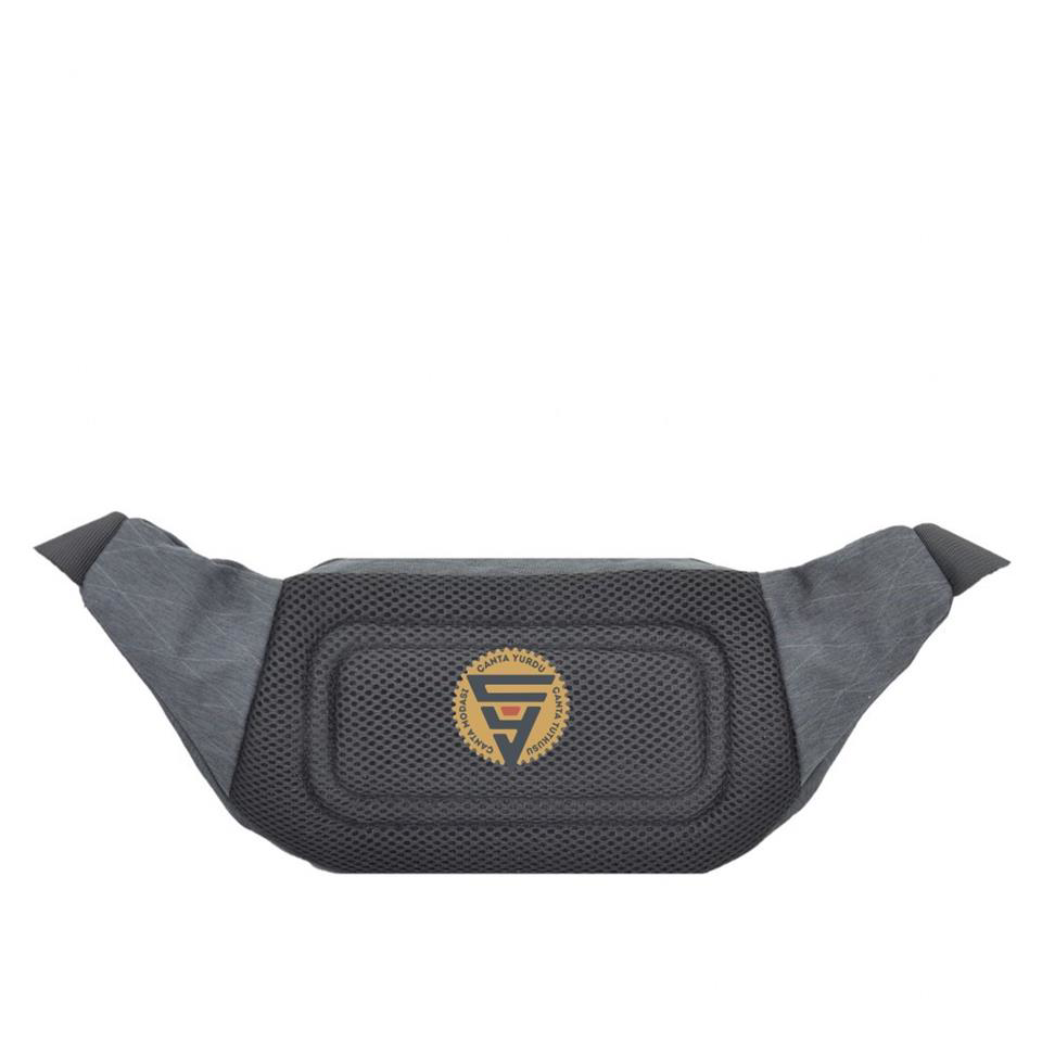 Ççs  Su Geçirmez Kullanişli Bodybag Bel Çantasi Gri