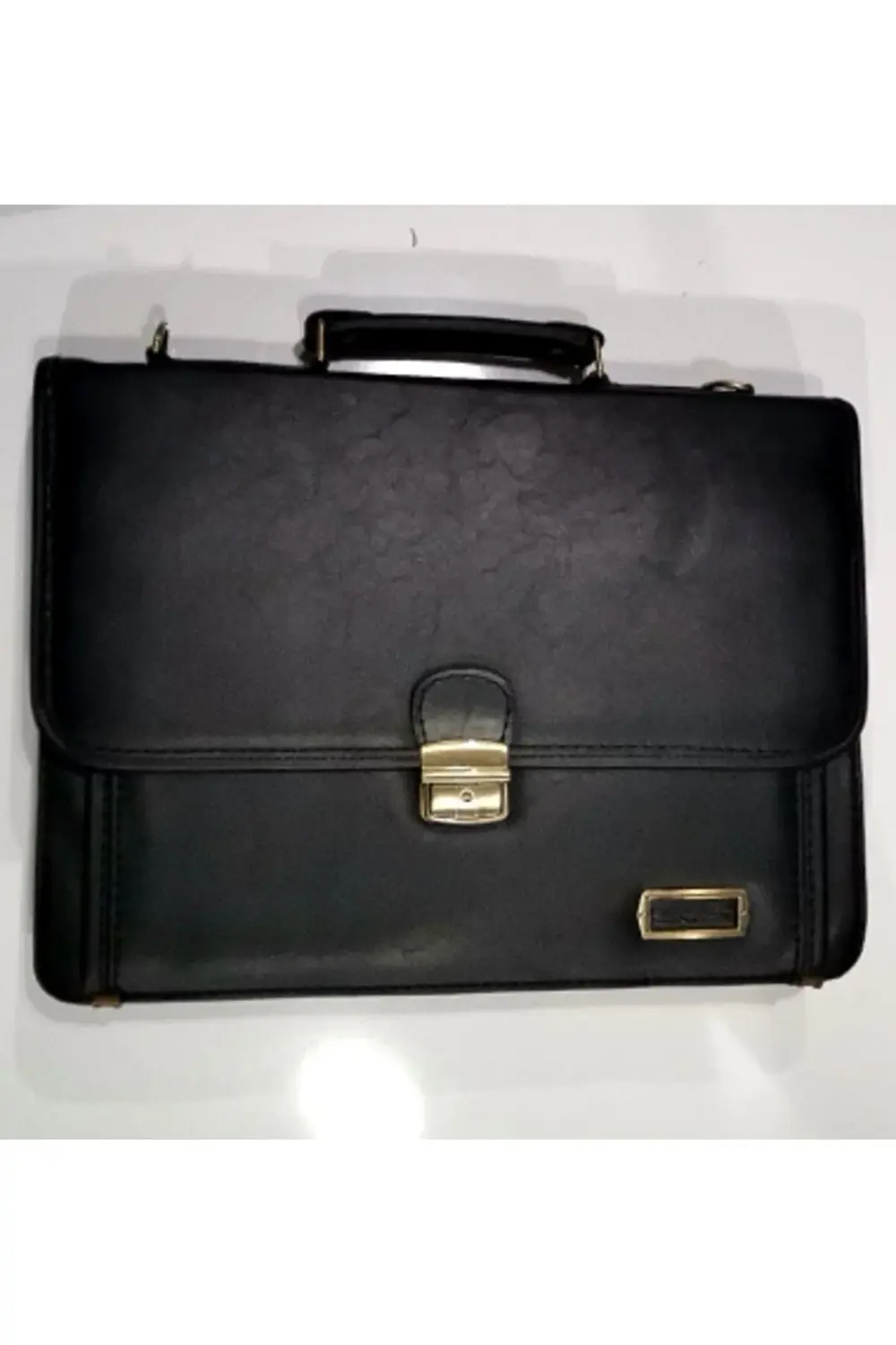 CCS Suni Deri Evrak Çantası