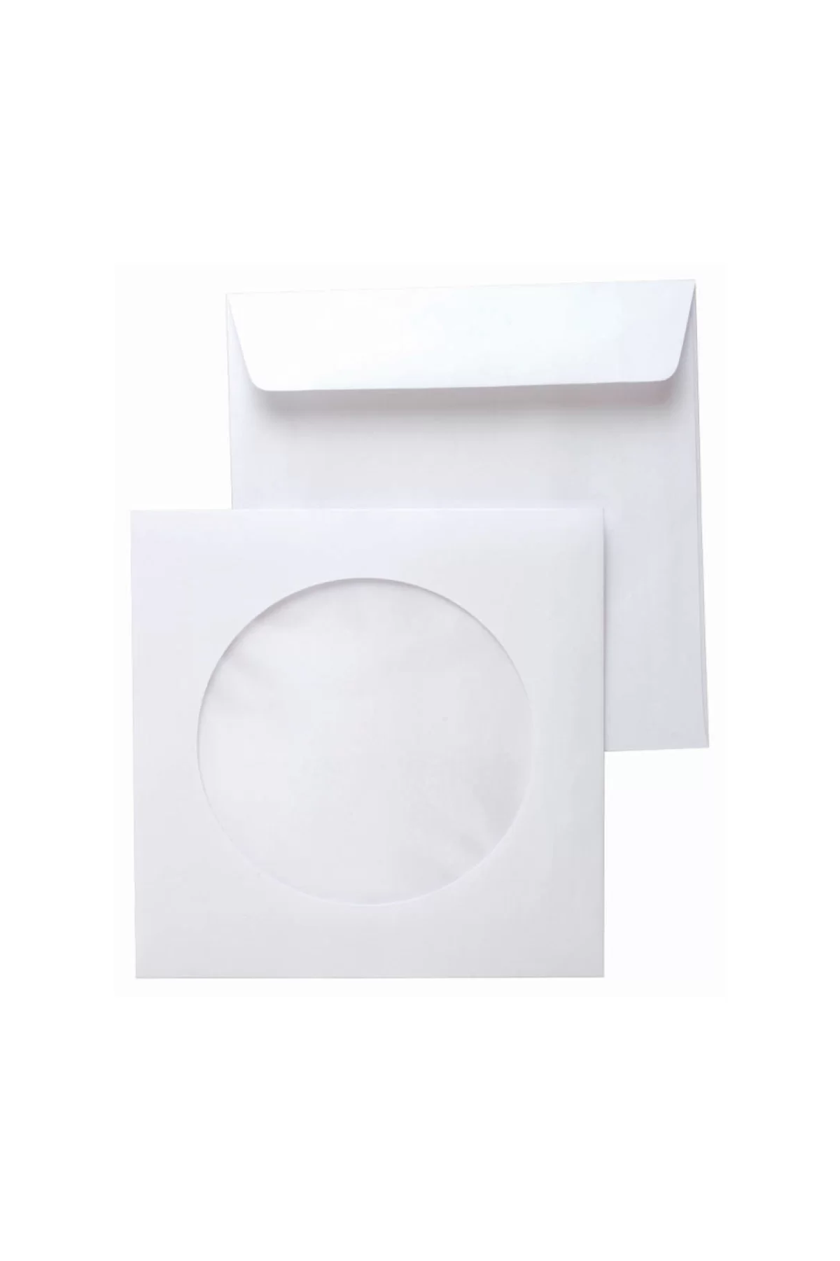 Just Cheap Store Cd Zarfı 12,5X12,5 1. Hamur 80 Gram Pencereli 500'Lü - Ürün Kodu 