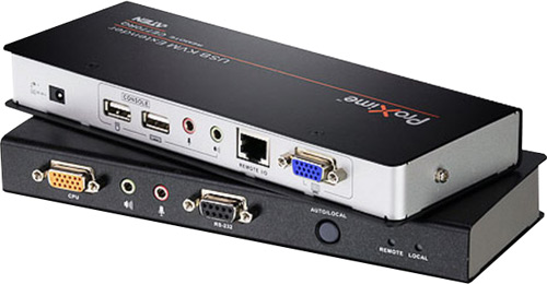 Aten Ce770-At-G Usb Vga/Audio Cat 5 Kvm Extender W/Dkw