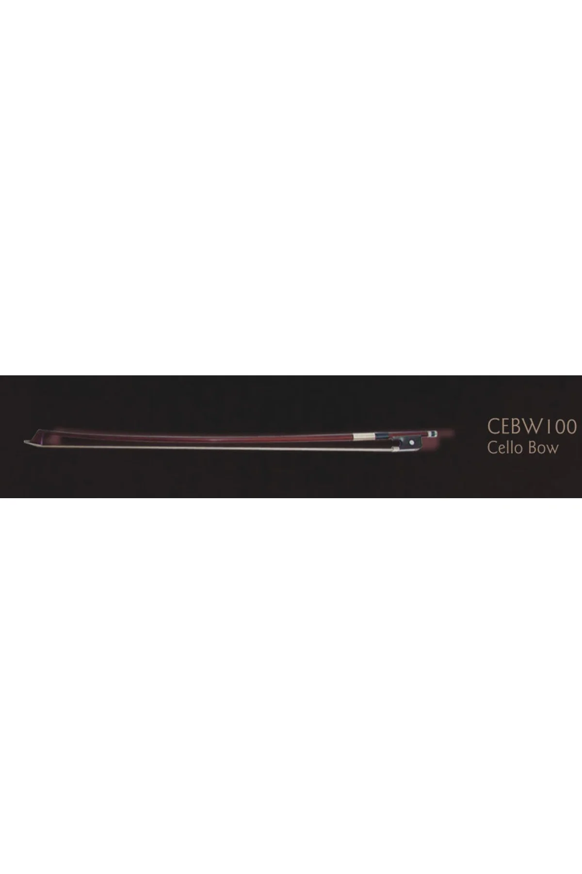 CEBW100 CELLO YAY, SCALE (4/4), BREZİLYA AĞACI, BALİNA KEM VALENCIA, CEBW100, CELLO YAY, 4/