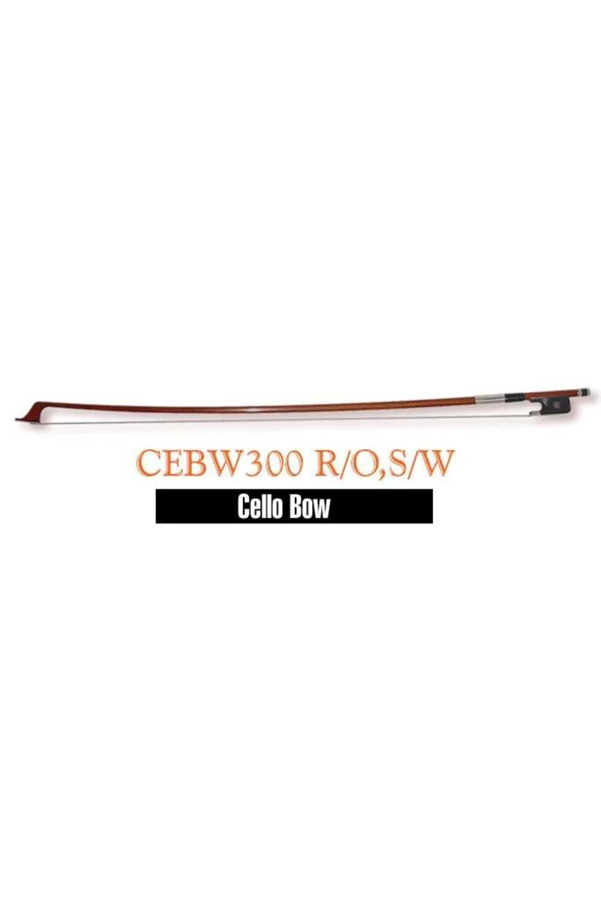 CEBW300 CELLO YAY, SCALE (4/4), BREZİLYA AĞACI, GÜMÜŞ BALA Cello 