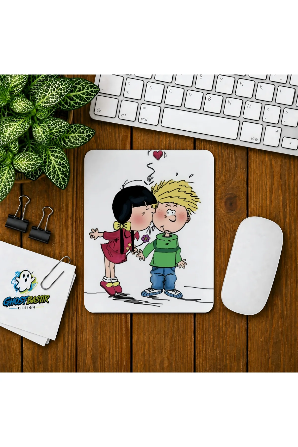 Cedric ve Chen Baskılı Oyuncu Mousepad 052