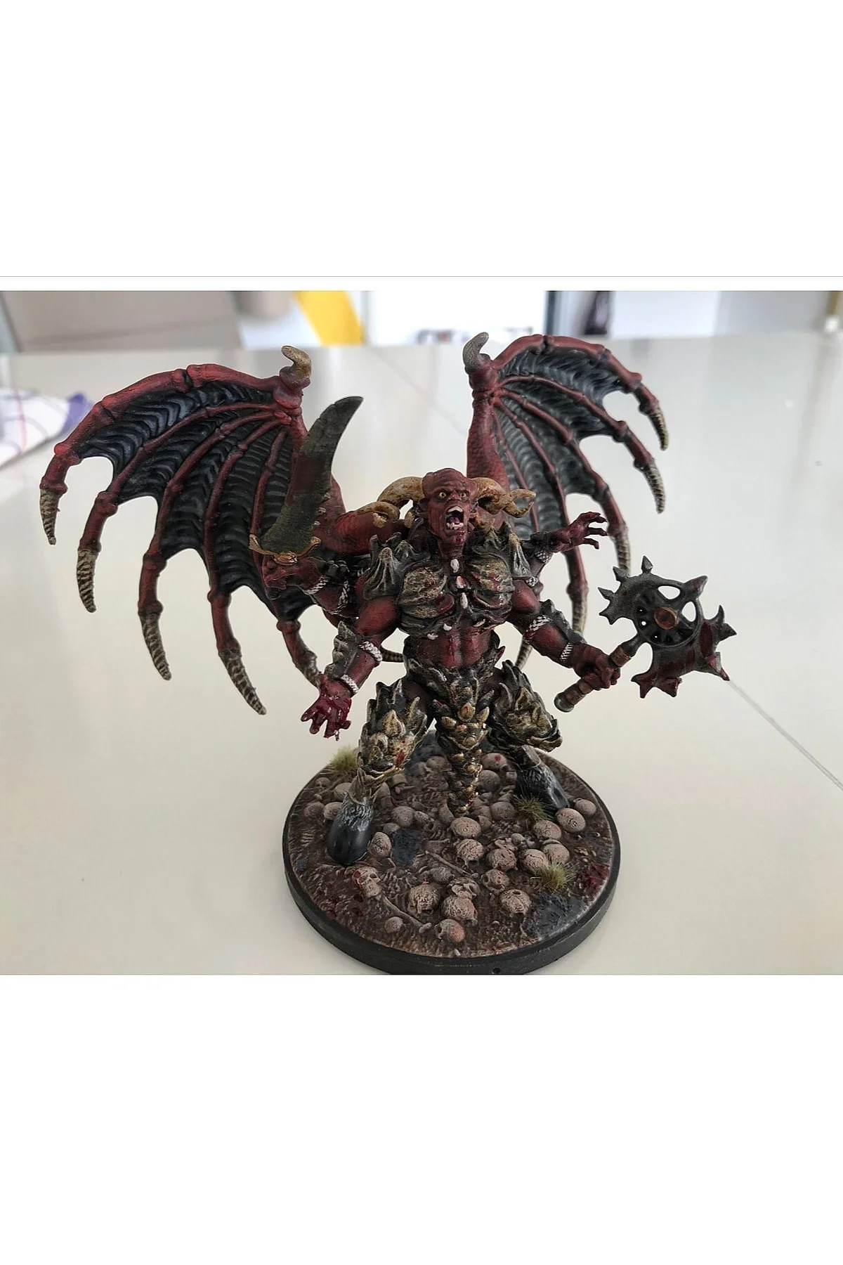 Cehennem Kralı Manzu Boyalı Figür 20 cm